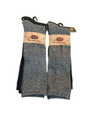 Clear Creek Woman’s Knee High Socks 4 Pairs Size 9 - 11 NWT